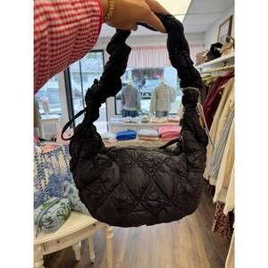 NEW ALEX MAX women's puff bag in black